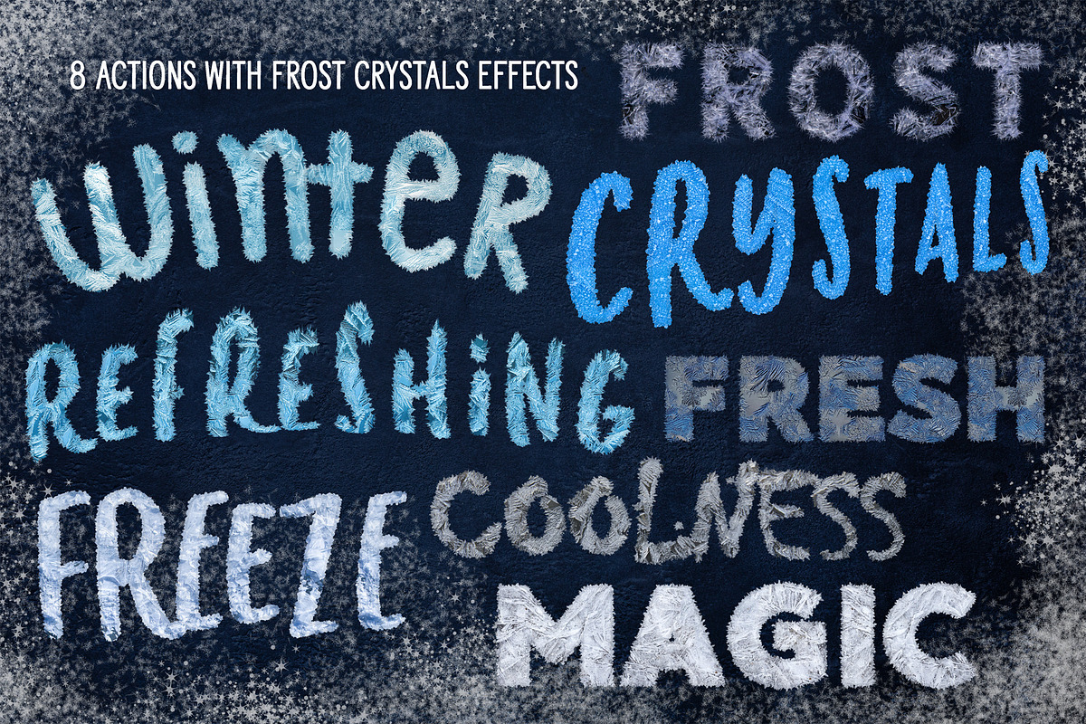 Frost Actions Styles Brushes For Ps, an Action Add-On by Sophico (Photo 5 of 12)