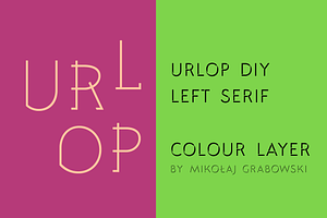 URLOP DIY Left Serif