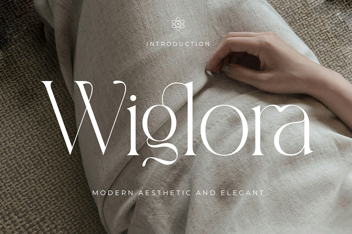Wiglora Modern Ligature Serif, a Serif Font by Alfinart (Photo 1 of 10)