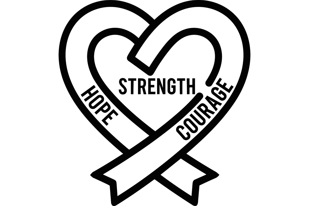 Cancer Awareness T Shirt Design Set, a Healthcare Illustration by balal (Photo 21 of 30)