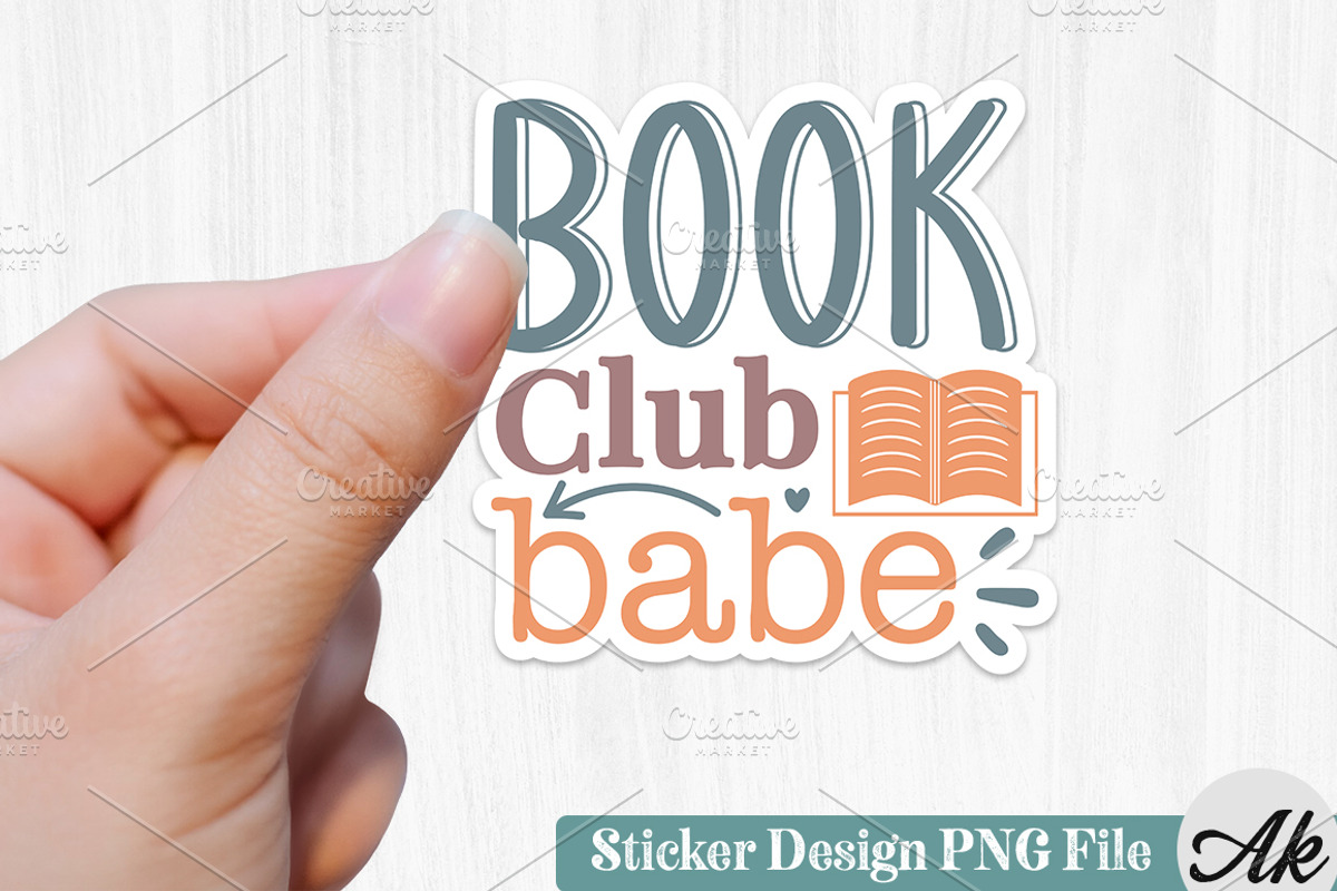 Book Lover Sticker Bundle,PNG File,, a Graphic by akazaddesign (Photo 2 of 11)