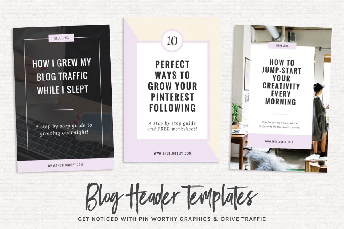 Blog Post + Social Media Templates, a Social Media Template by Kimi Kinsey (Photo 2 of 5)