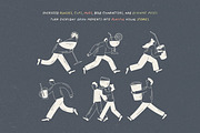Drink Stories: 45 Character Pack, a Food Illustration by Veyla (Thumbnail 3 of 12)