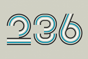 0261 - Numbers Font