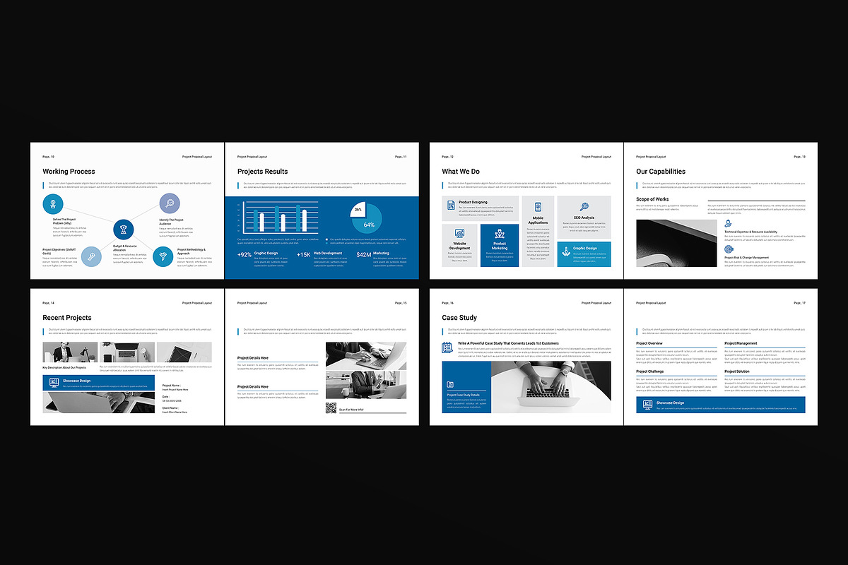 Project Proposal Template Landscape, a Brochure Template by DesignCrest (Photo 7 of 13)