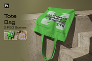 Tote Bag Mockup Bundle, a Merchandise Mockup by mockeyai (Thumbnail 1 of 3)