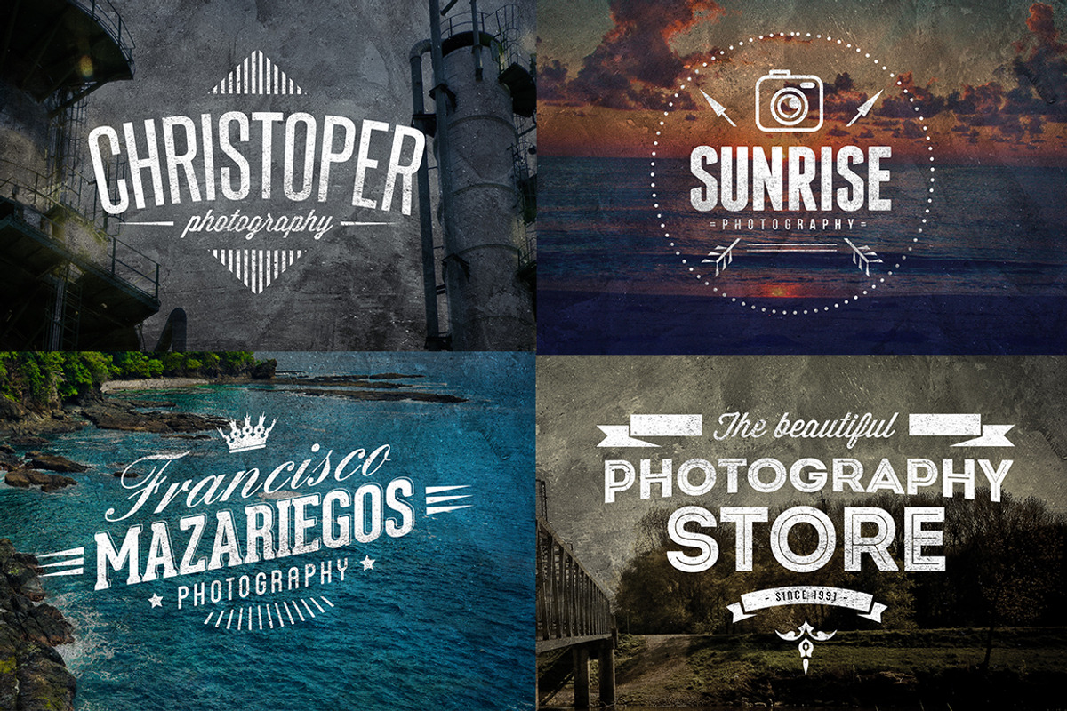 7 Photography Logo Templates preview 6