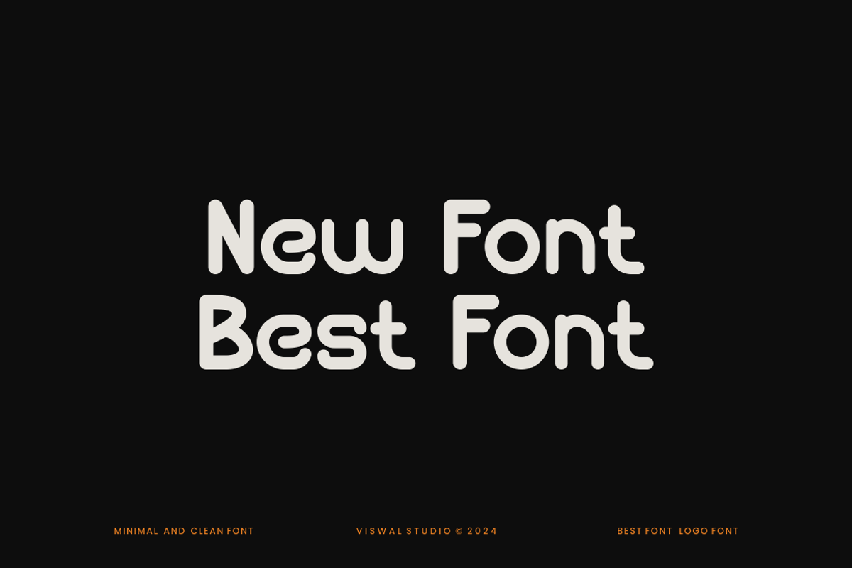 Regilon - Modern Logo Font, a Sans Serif Font by Viswal Studio (Photo 2 of 8)