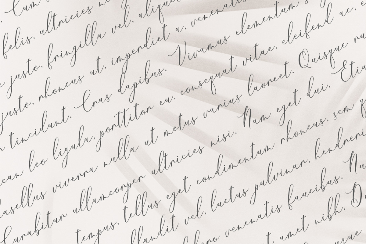 Hemilia Script, a Script Font by Amarlettering (Photo 3 of 6)