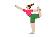Yoga Poses Girls Fitness Woman, an Object Graphic by the_myro (Thumbnail 9 of 9)