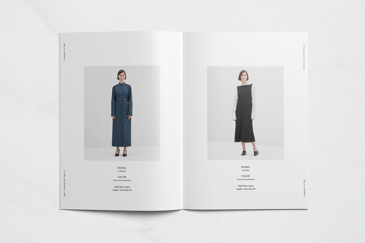 Nørd Lookbook CANVA Templates