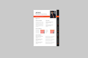 Jackie Graphic Resume Designer