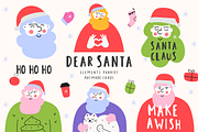 Dear Santa. Christmas collection, a Decorative Illustration by cutelevindesign (Thumbnail 1 of 12)