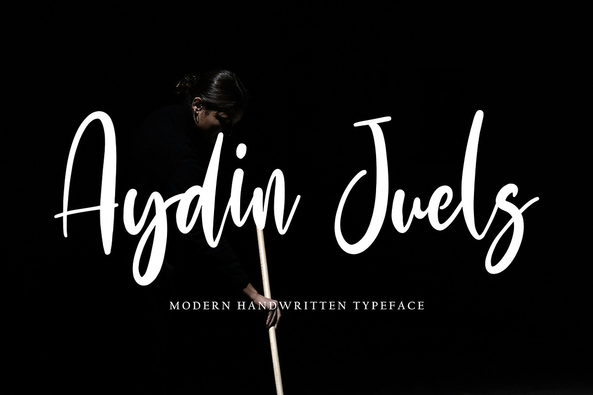 Aydin Juels, a Handwritten Font by HaKi Studio (Photo 1 of 5)