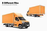 Box Truck Mockup 1, a Cups & Container Mockup by Mockupix (Thumbnail 7 of 12)