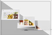 Laptop & Phone Screen Mockup Bundle, a Mac Mockup by Mego-studio (Thumbnail 10 of 11)