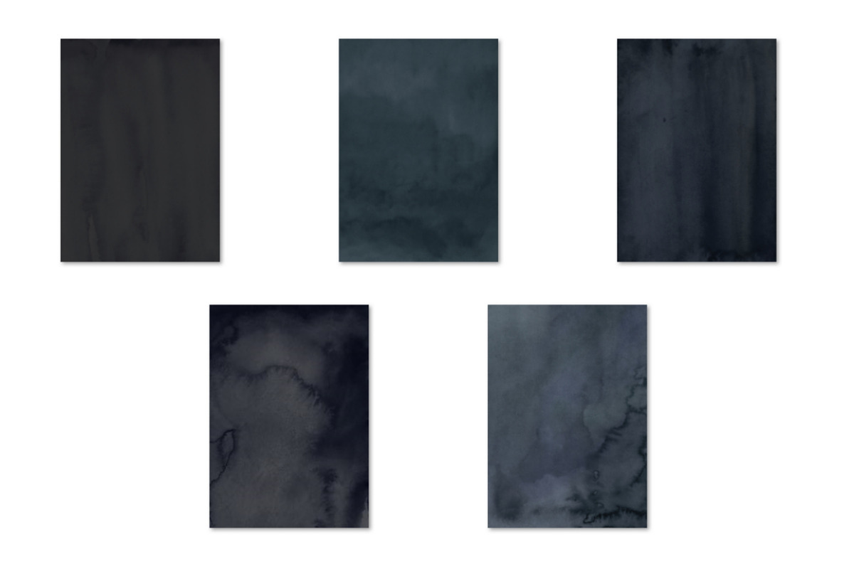 57 Moody Watercolor Elements SALE, a Texture Graphic by Tubigan Art (Photo 7 of 8)