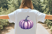 Watercolor Glittery Halloween Clipar, an Illustration by CrexoraLab (Thumbnail 5 of 5)