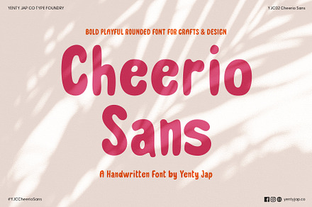 YJC Cheerio Sans