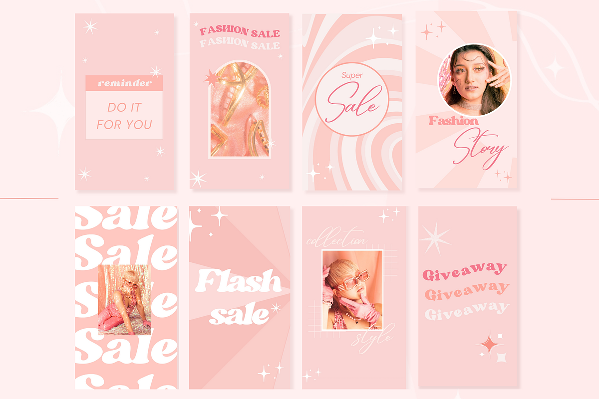 Juliana Social Media Kit Canva, a Social Media Template by ElladesignCo (Photo 2 of 8)
