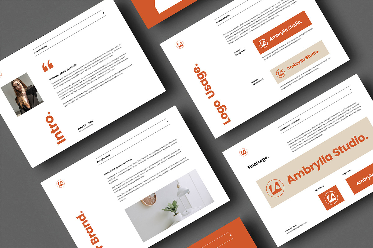 Brand Guidelines | Canva, a Brochure Template by Occy Design (Photo 2 of 9)