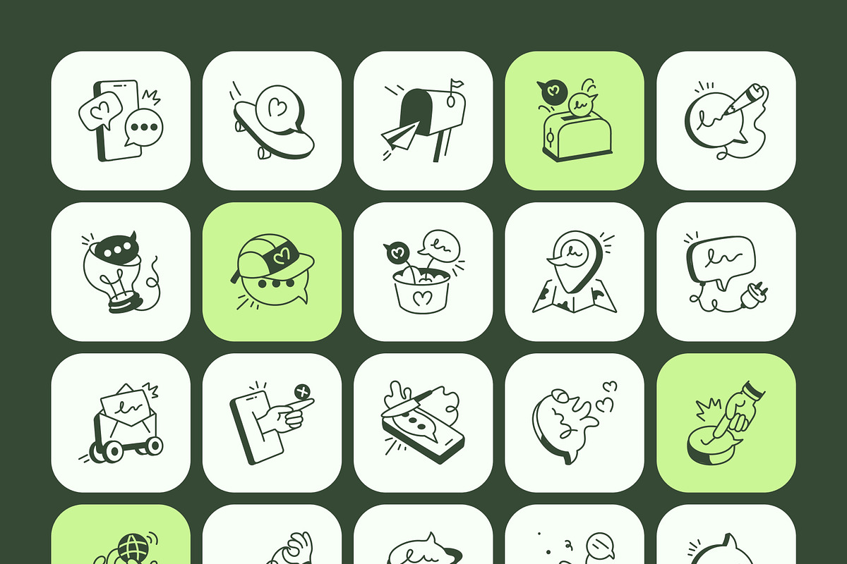 Communication and Conversation Icon, an Outline Icon by Vectors Market (Photo 8 of 8)