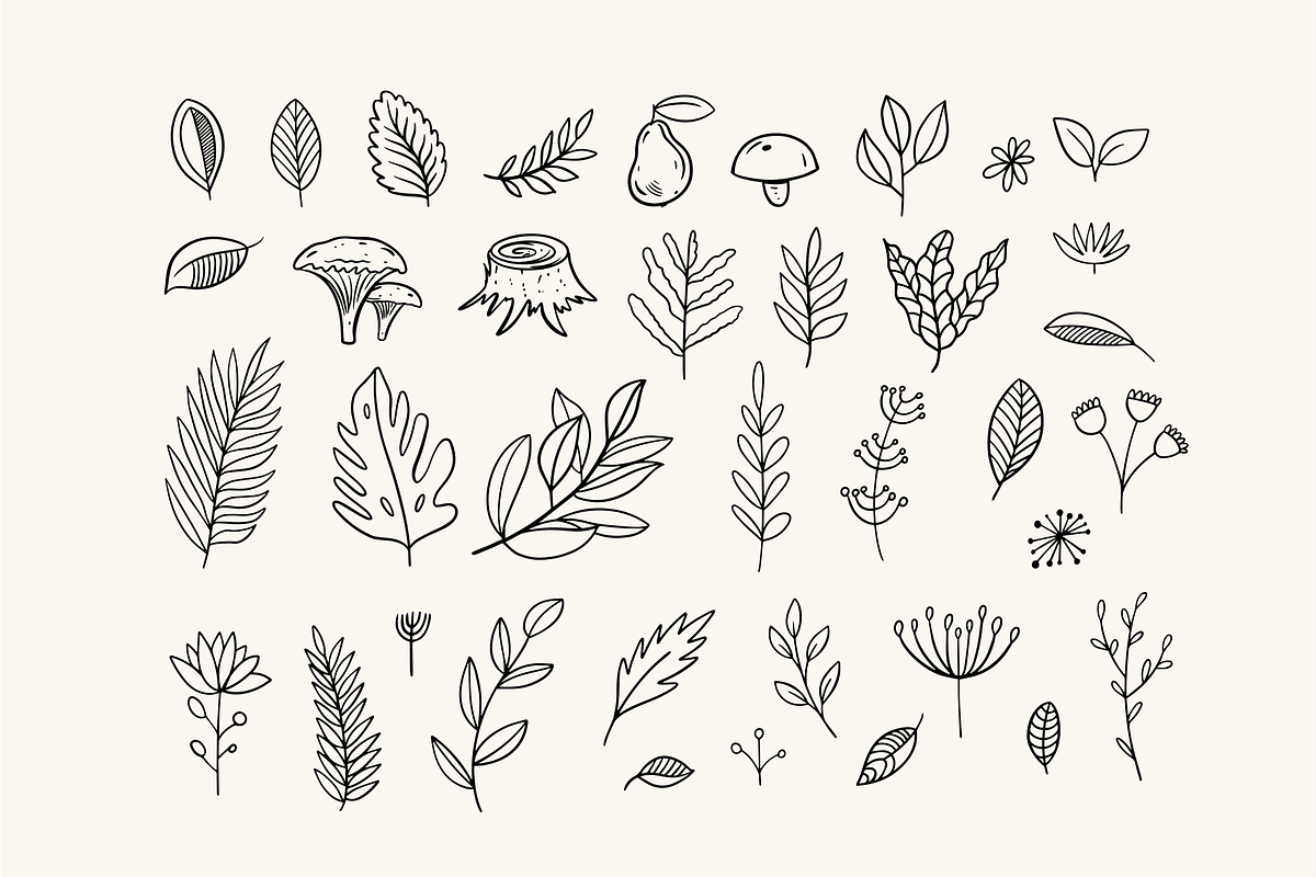 Autumn Doodles & Fall Clipart, a Seasonal Illustration by Oktyabr (Photo 3 of 5)