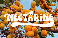Nectarine - Display Font