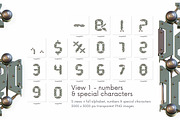 Robotic - 3D Lettering, a Graphic by MIIM (Thumbnail 7 of 8)