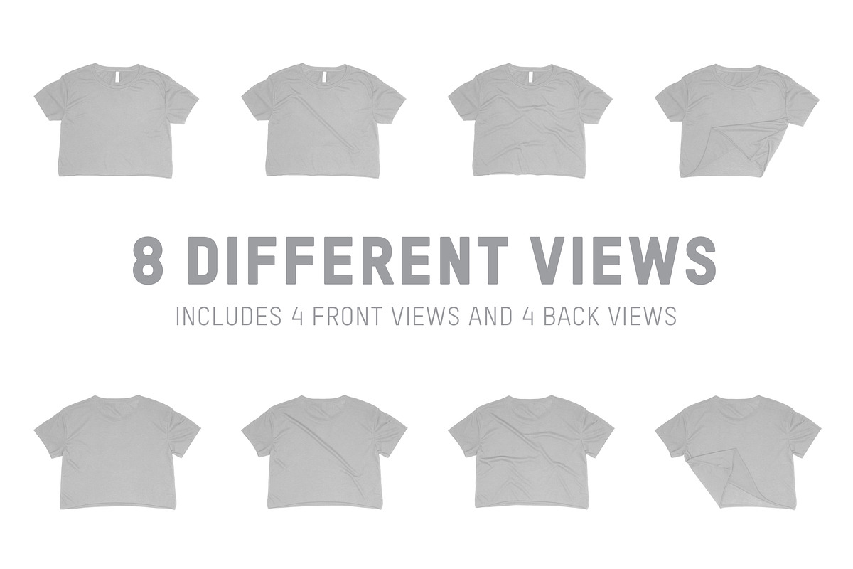 Next Level 5080 Festival Cali Crop, a Shirt Mockup by Pixel Sauce™ (Photo 6 of 7)