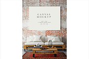 Canvas Mockup #184 PSD+Smart Object, a Print Template by Kzara Visual Concepts (Thumbnail 2 of 3)