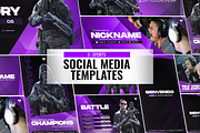 E- Sports Social Media Template, a Social Media Template by Creathift (Thumbnail 1 of 7)