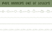 Fall Feels, Dingbat Font, a Symbol Font by Jordyn Alison Designs (Thumbnail 5 of 6)