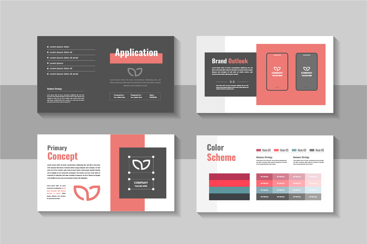 Brand guideline company pitch deck, a Presentation Template by Pavel_design (Photo 3 of 4)