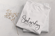 Monday | Script Font, a Handwritten Font by Scratchones (Thumbnail 5 of 9)