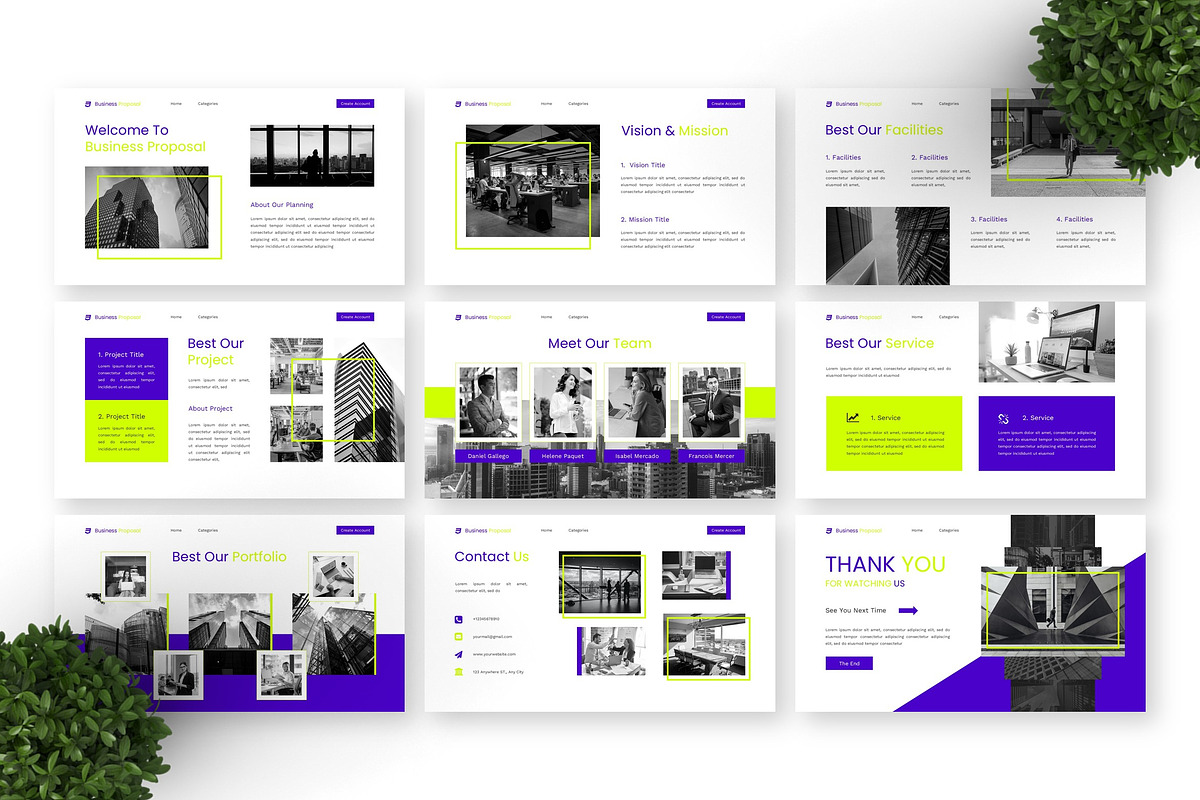 Business Proposal - Corporate Key, a Presentation Template by Deepslide Studio (Photo 2 of 4)