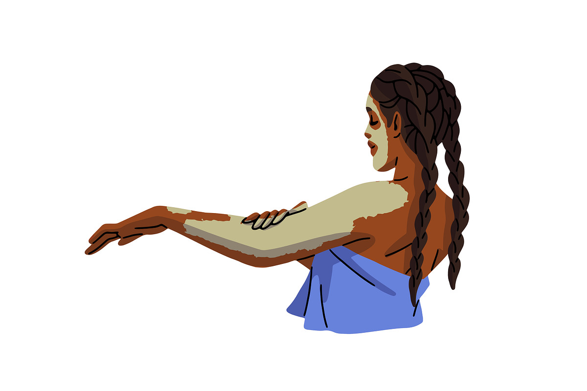 Women use beauty cosmetics set, a Person Illustration by PaperTrident (Photo 5 of 8)