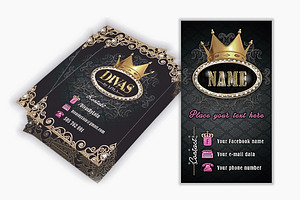 Luxury business card