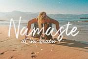 Coastline - Textured Script Font, a Script Font by Surplus Type Co (Thumbnail 2 of 6)
