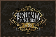 Famous Flames, a Blackletter Font by dansdesign (Thumbnail 2 of 9)