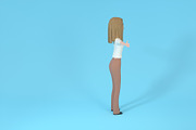 Female Character Lucy, a Characters & Person 3D Model by 3DTreatment (Thumbnail 11 of 32)