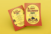 Halloween Party Flyer Templates, a Flyer Template by Goodsdune (Thumbnail 2 of 3)