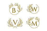 Ornate Decoration Plants Floral Logo, a Branding & Logo Template by Signatoro (Thumbnail 1 of 3)