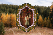 Autumn FOLK Frames & Backgrounds, a Decorative Illustration by SunnyAfternoons (Thumbnail 8 of 13)