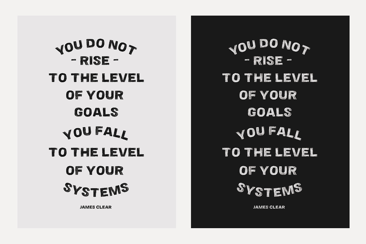 Aberford - SVG Typeface, a Handwritten Font by Hustle Supply Co. (Photo 7 of 10)