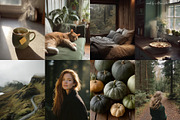 120 Autumn Fall Styled Stock Images, a Beauty & Fashion Photo by Allure Art (Thumbnail 20 of 30)