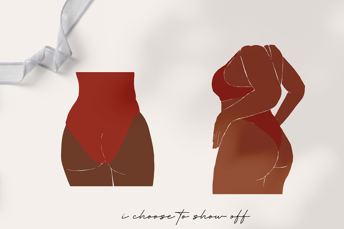 Curves My Love - Women Collection, a Person Illustration by Backyard Rose (Photo 11 of 18)