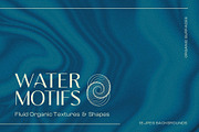 Water motifs - abstract backgrounds, a Background Graphic by DigARTbyHavroshka (Thumbnail 1 of 13)