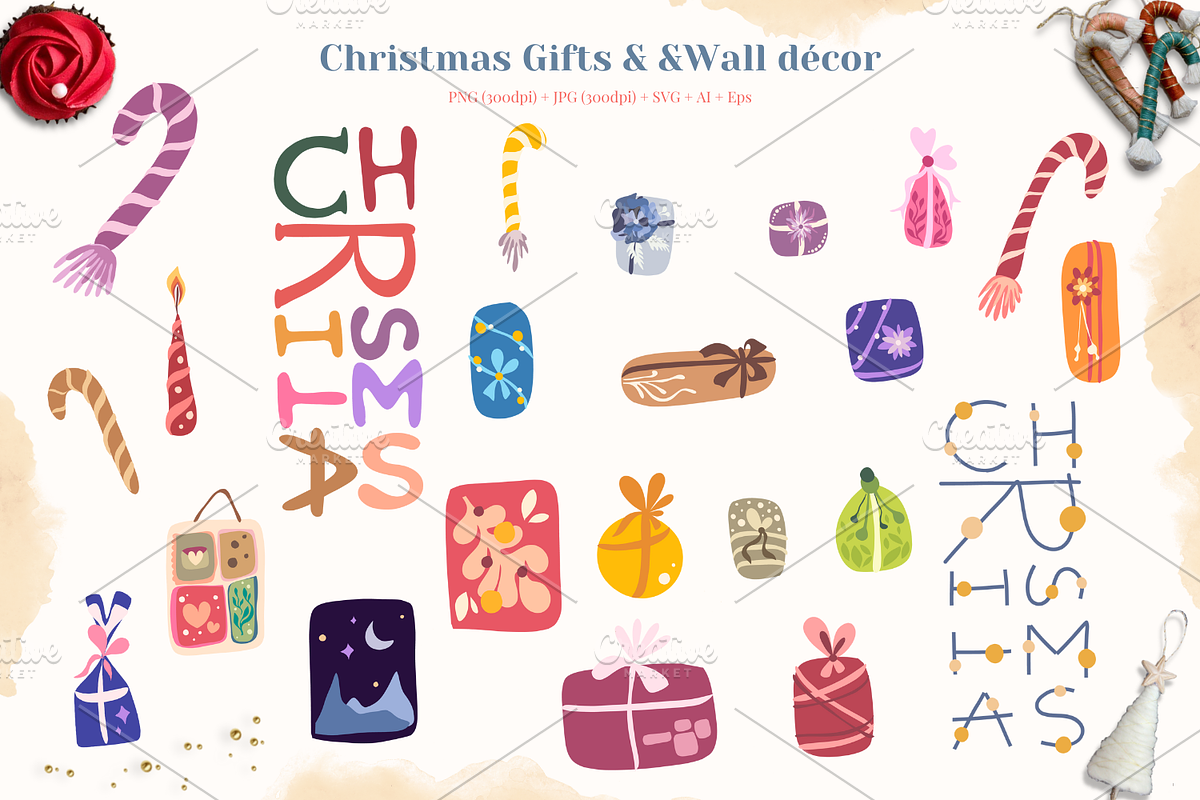 Christmas Wonderland, a Decorative Illustration by ArtstudioByKhushbu (Photo 4 of 9)