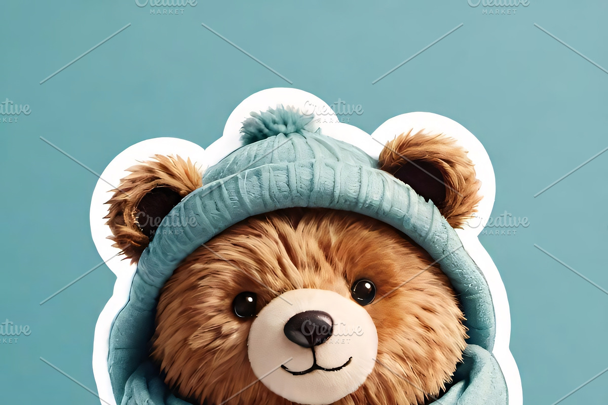 “Cute Coffee Bear Stickers” bundle, an Illustration by ETARA by Mea Hau (Photo 3 of 6)